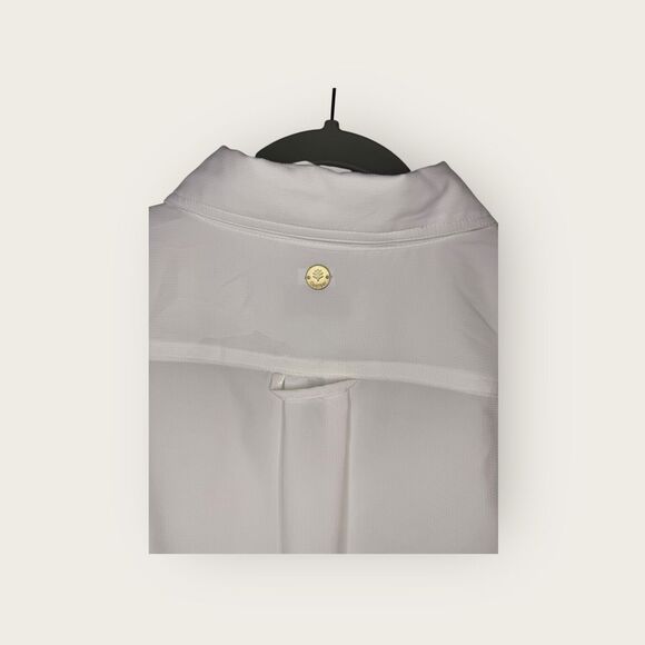 Coolibar Men’s Long Sleeve Shirt White 50+ UPF Size XL - Picture 7 of 10